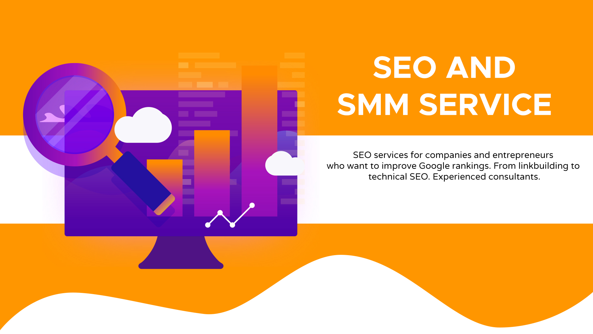 80 services. Smm Design Business Wallpaper for PC.